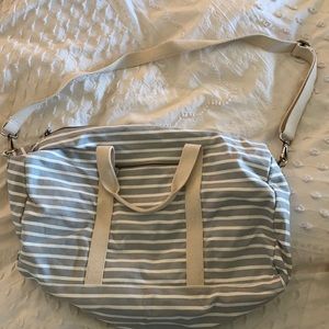 Striped Weekender Bag from Known Supply *Sustainably Made*